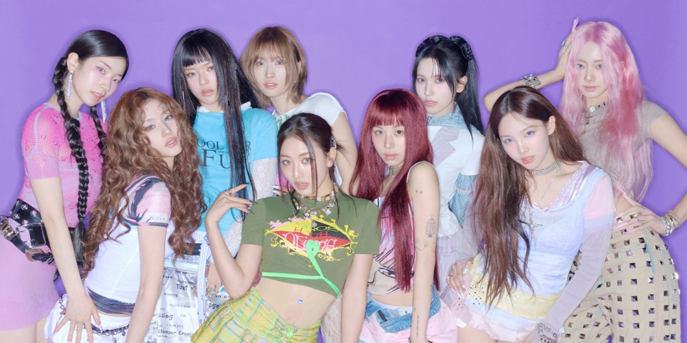 Le groupe kpop TWICE au complet.