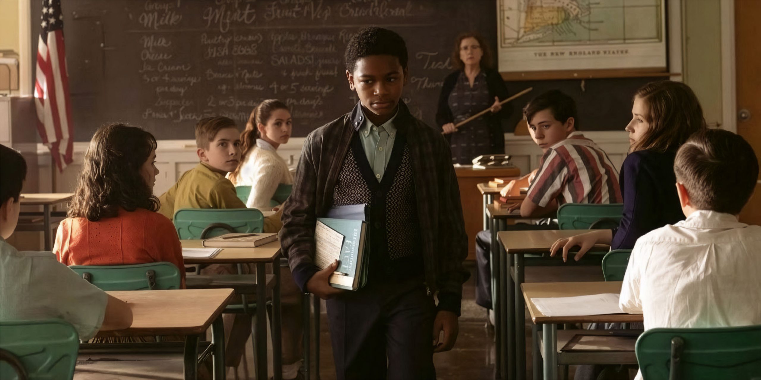 Will (Blake Cameron James) s'intègre mal à l'école dans l'épisode 2 de Ça : Bienvenue à Derry.