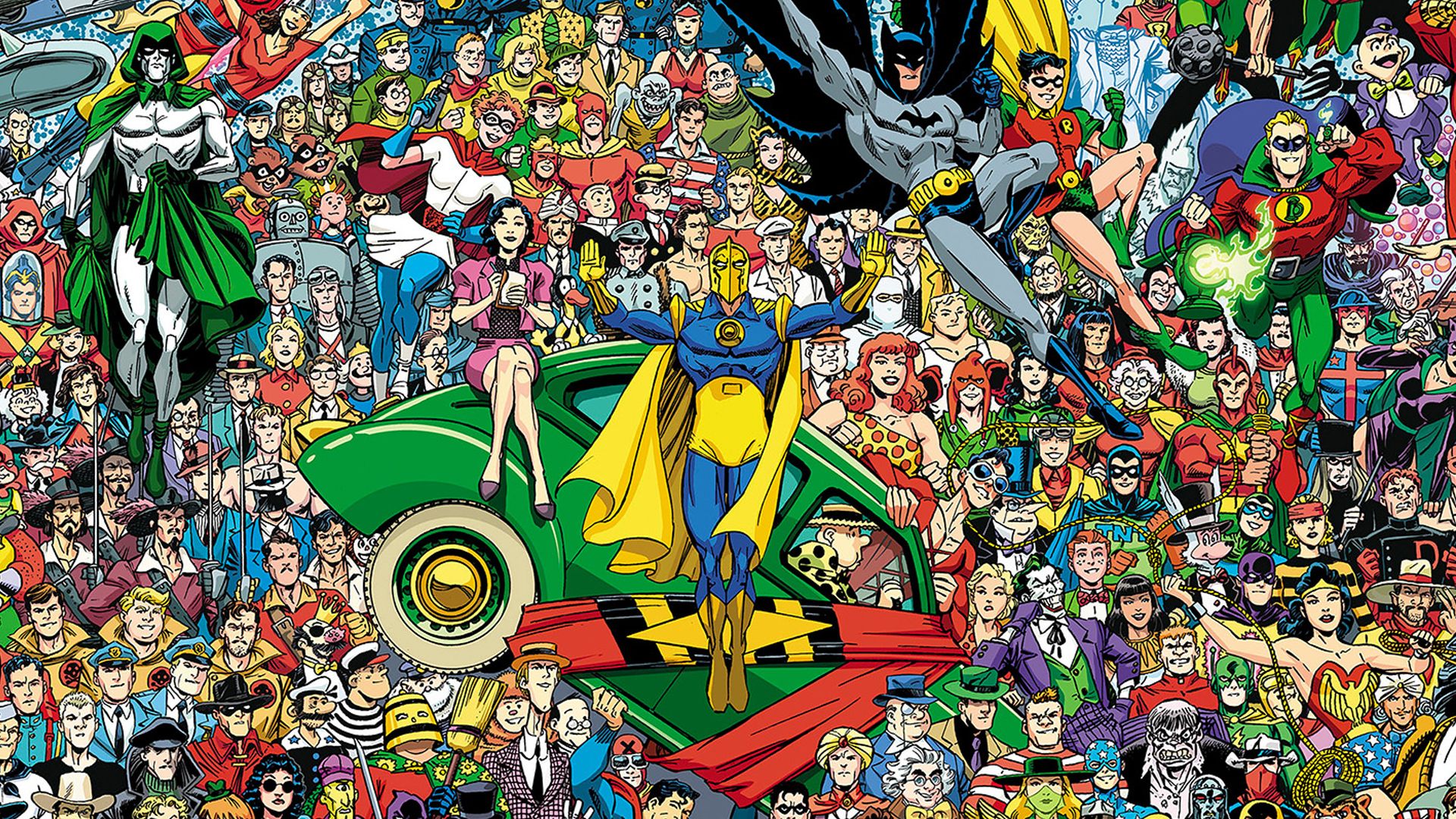 Planche comics New History DC Universe