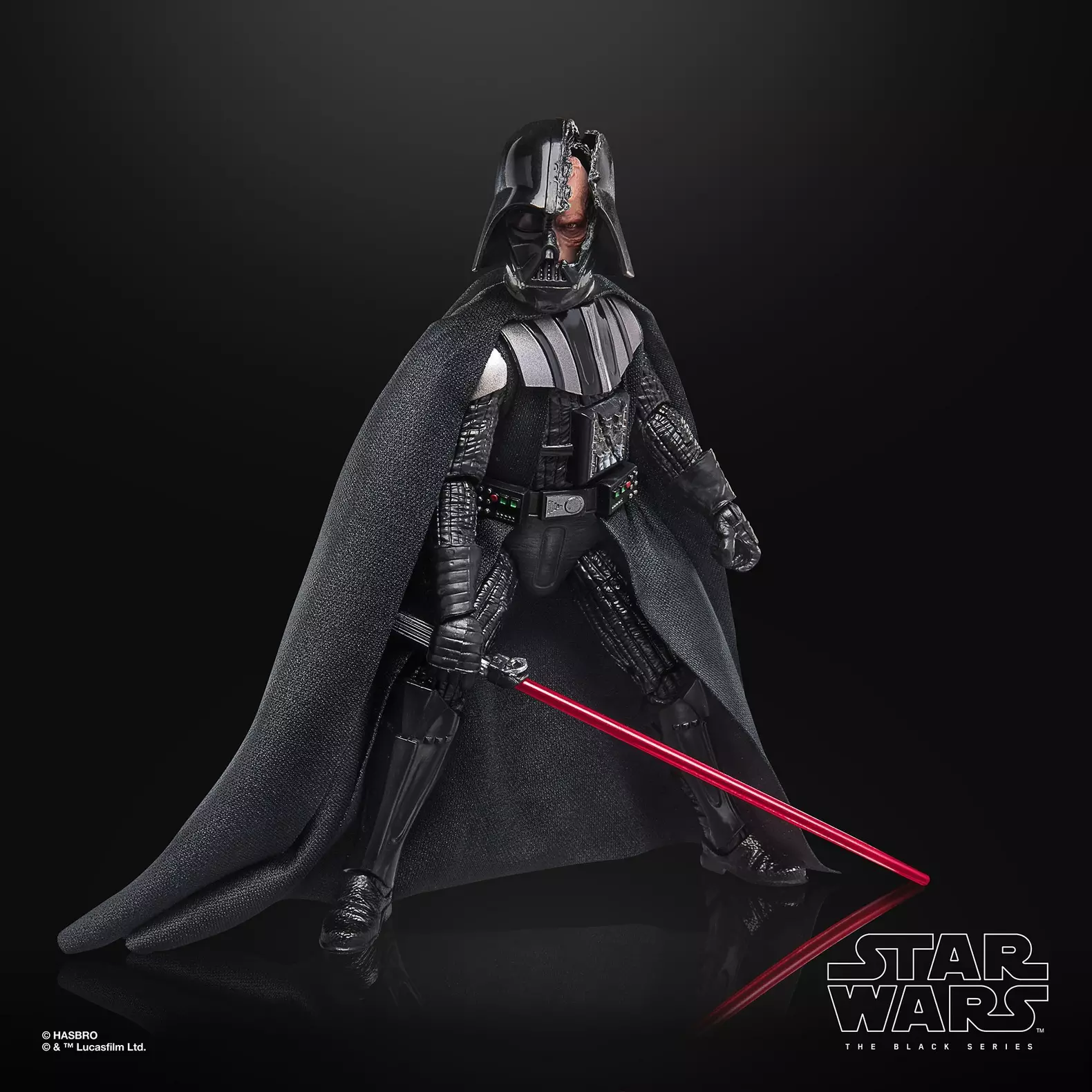 Détail figurine Dark Vador Black Series