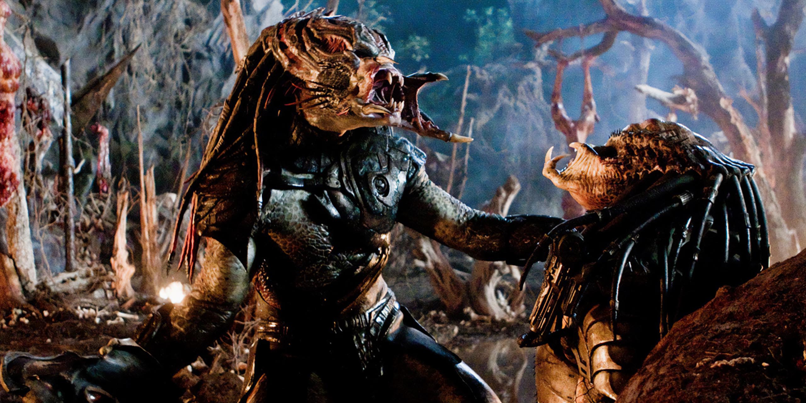 Un Yautja en chasse un autre dans Predators.