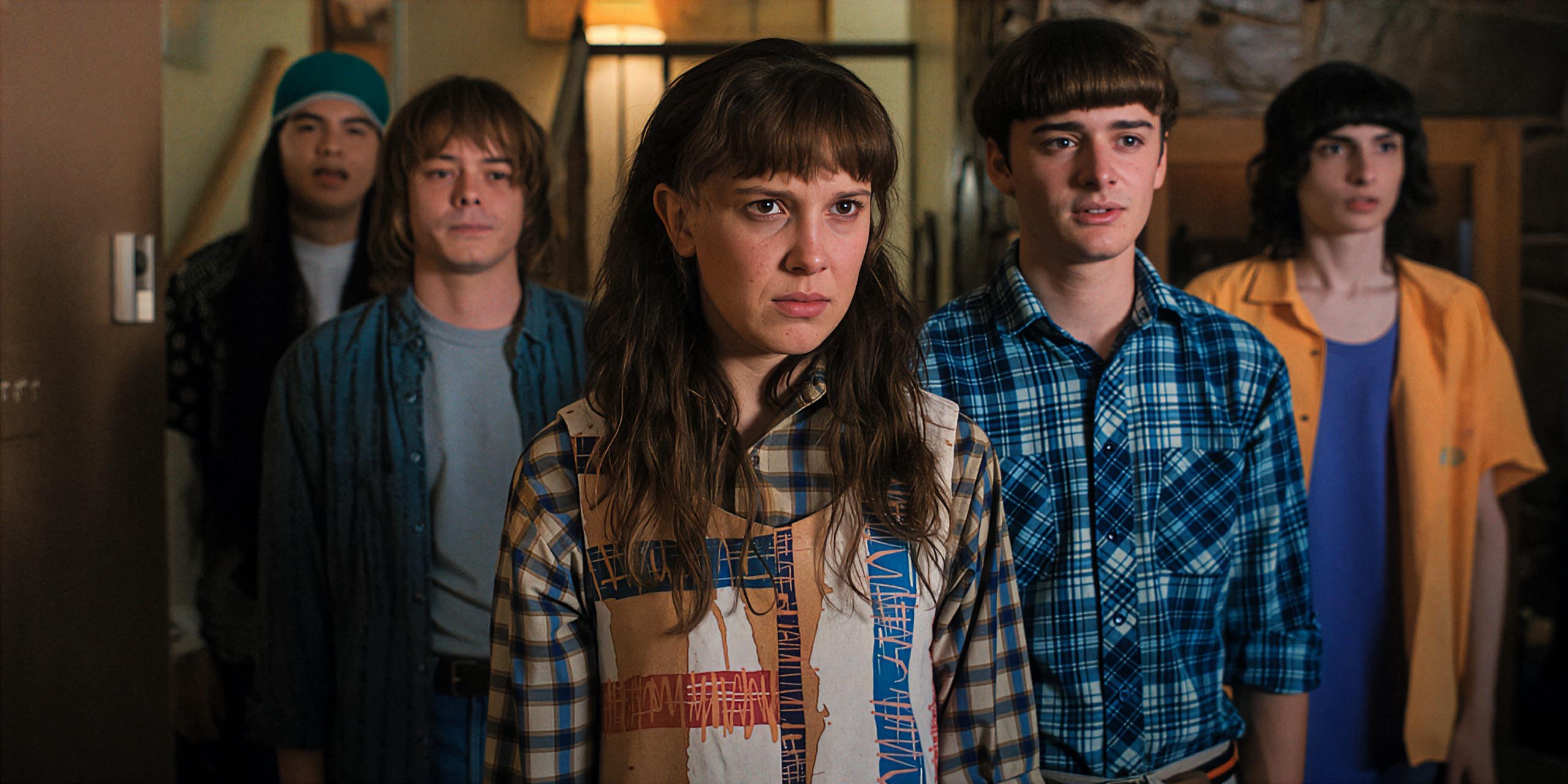 Onze, Will et Mike dans la saison 4 de Stranger Things.