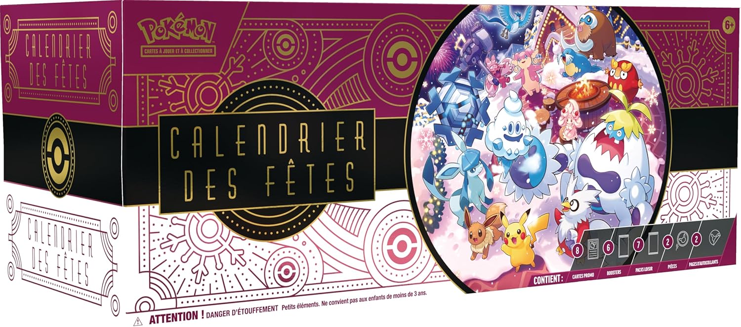Calendrier Avent Pokemon TCG