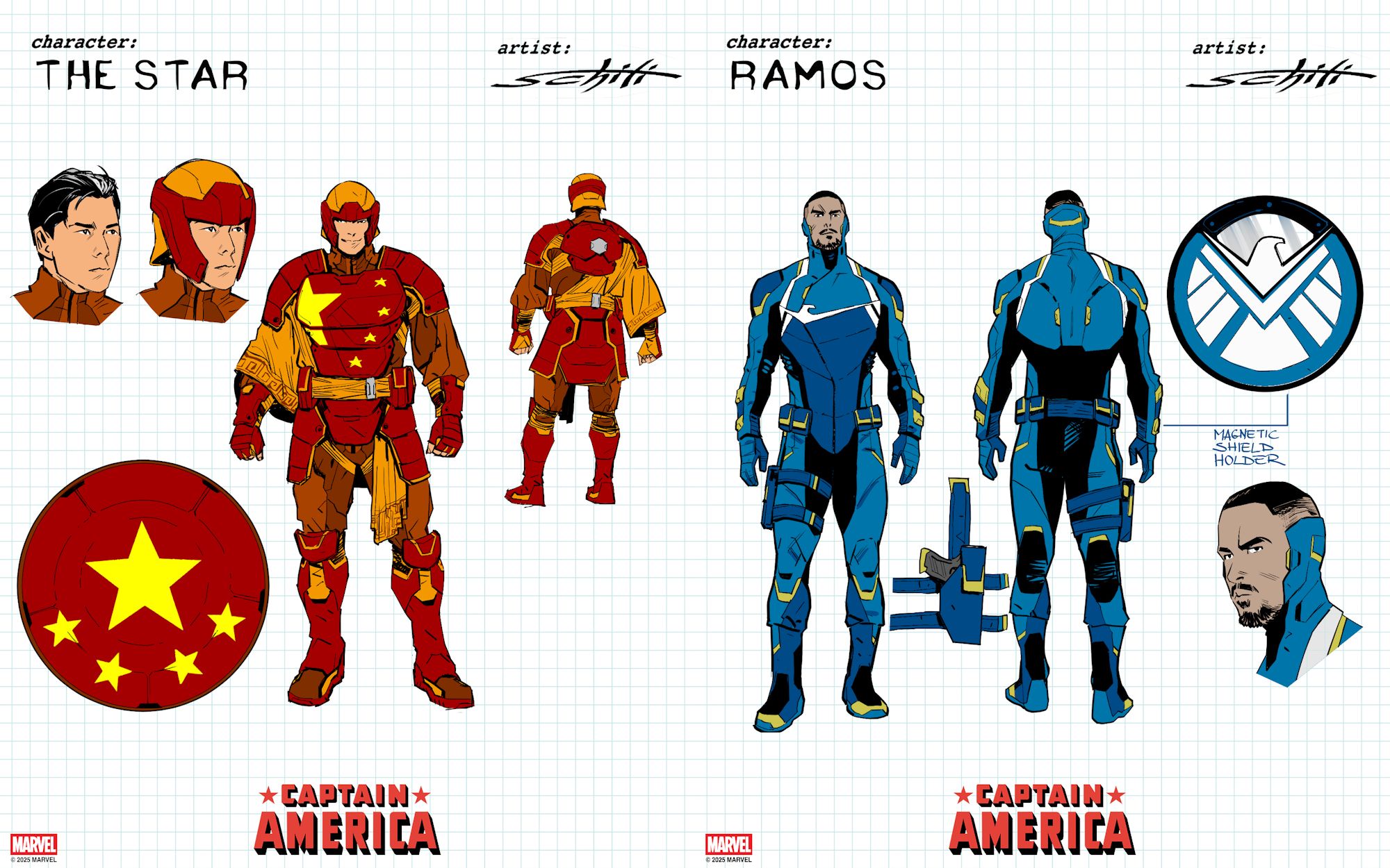 Captain Star remplacé par Ramos, du SHIELD.