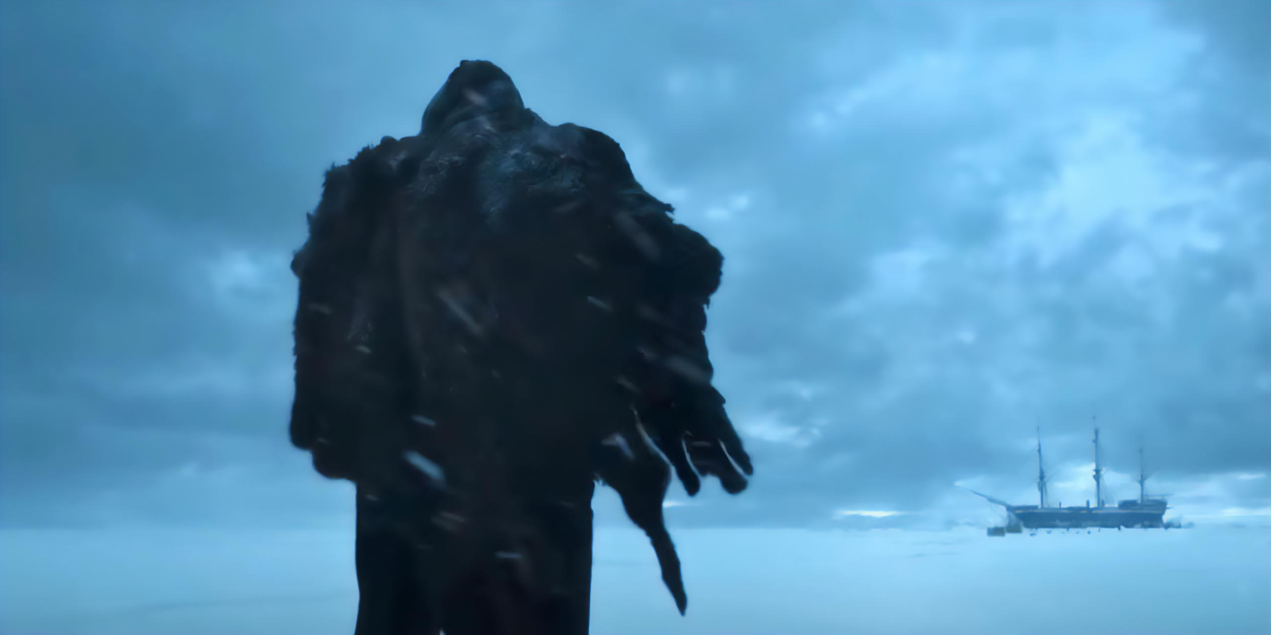 La Créature de Frankenstein en Arctique dans le film de Guillermo del Toro sur Netflix.