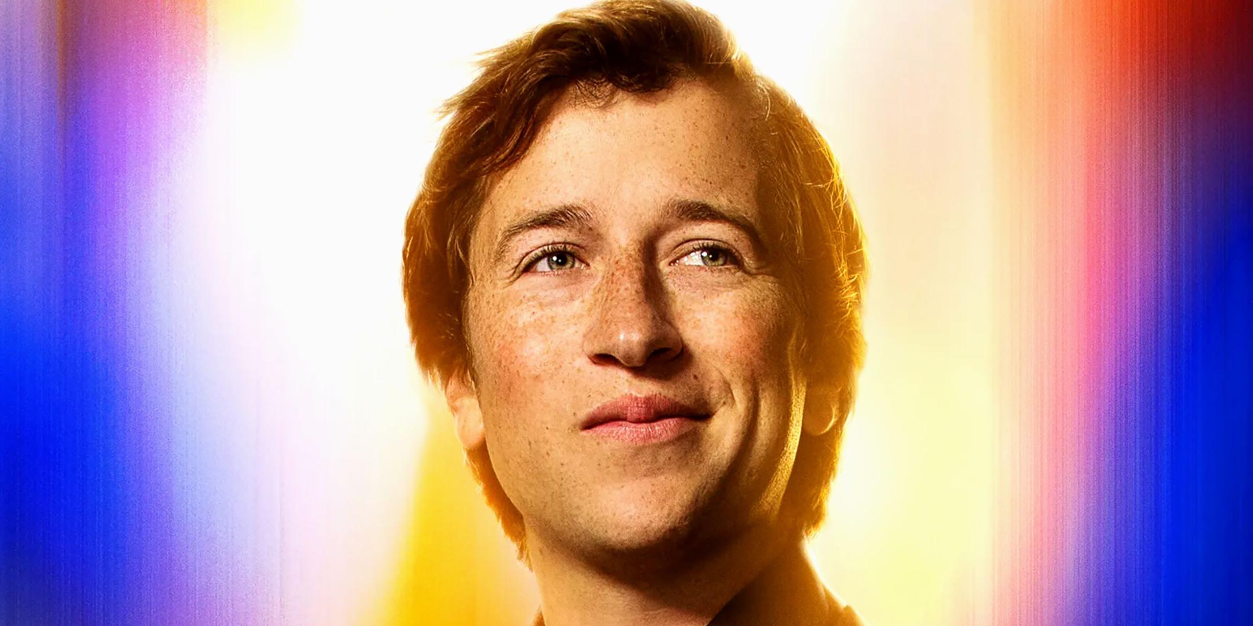 Skyler Gisondo dans le rôle de Jimmy Olsen dans le film Superman de James Gunn.