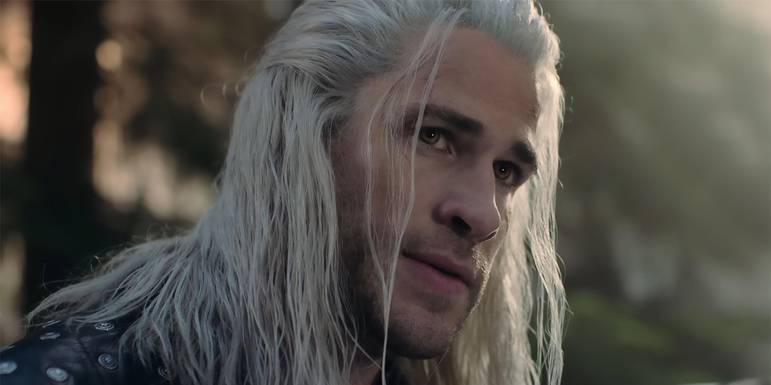 Liam Hemsworth dans le rôle de Geralt de Riv dans la saison 4 de The Witcher.