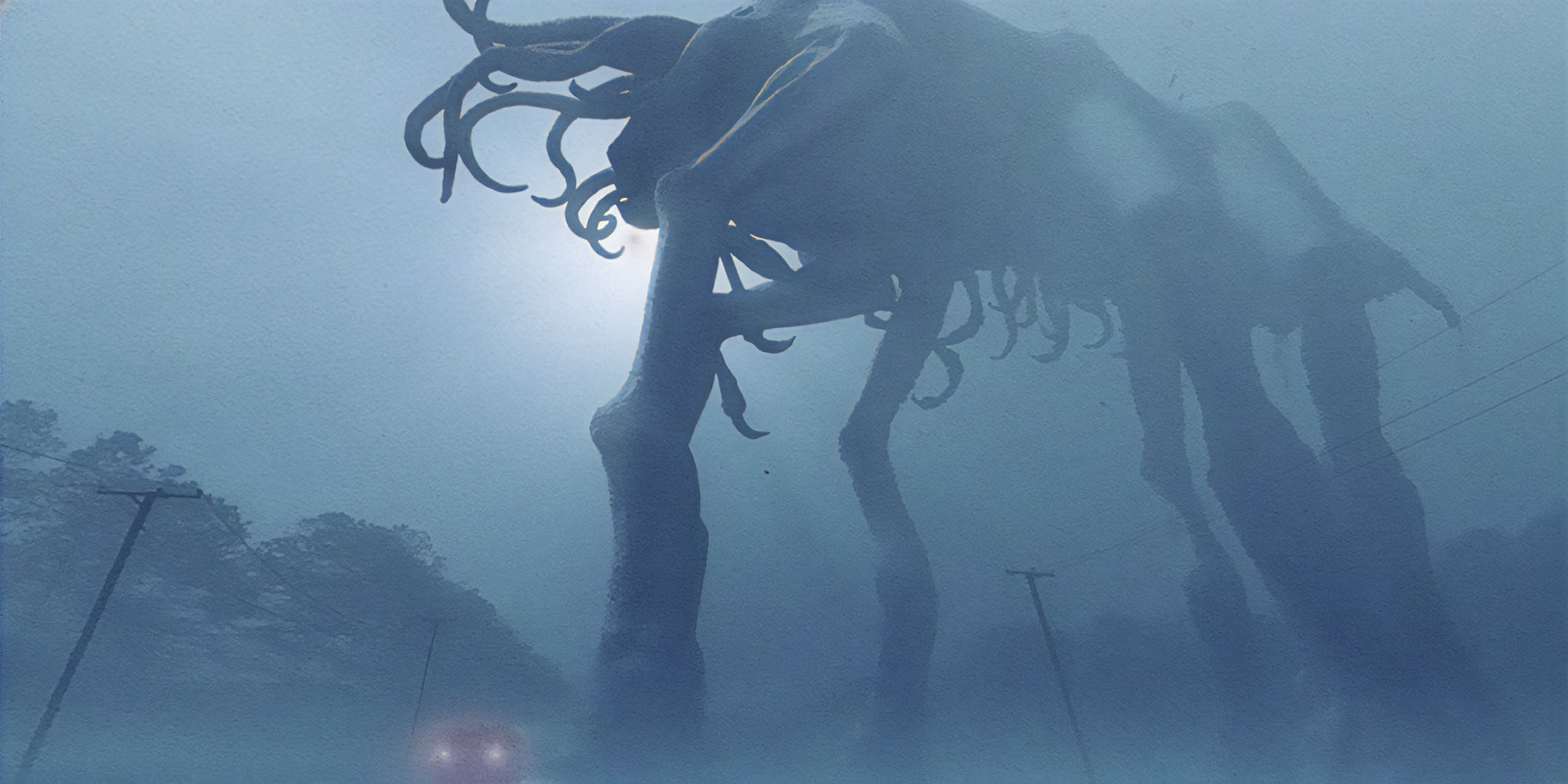 Les créatures dans le brouillard dans le film The Mist (2007).