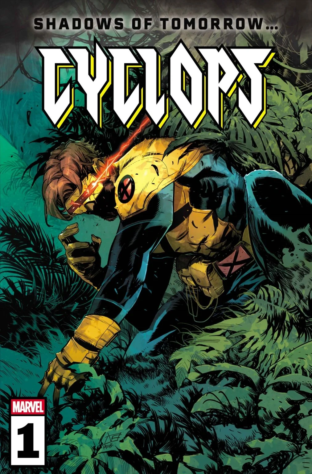 Couverture de Cyclops #1 par Federico Vicentini (Marvel Comics, 2026)