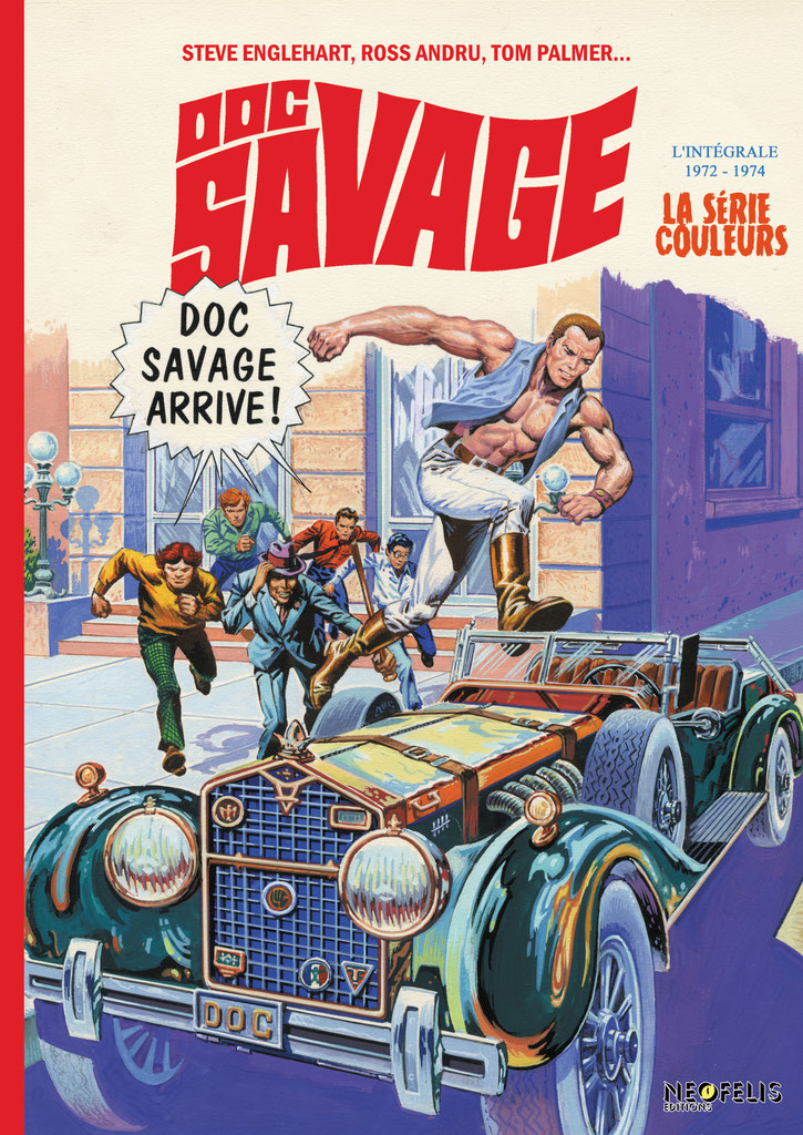 Couverture Doc Savage Collector Frisano