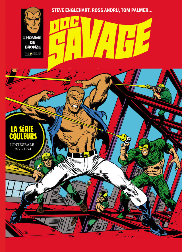 Couverture Doc Savage Intégrale Couleur