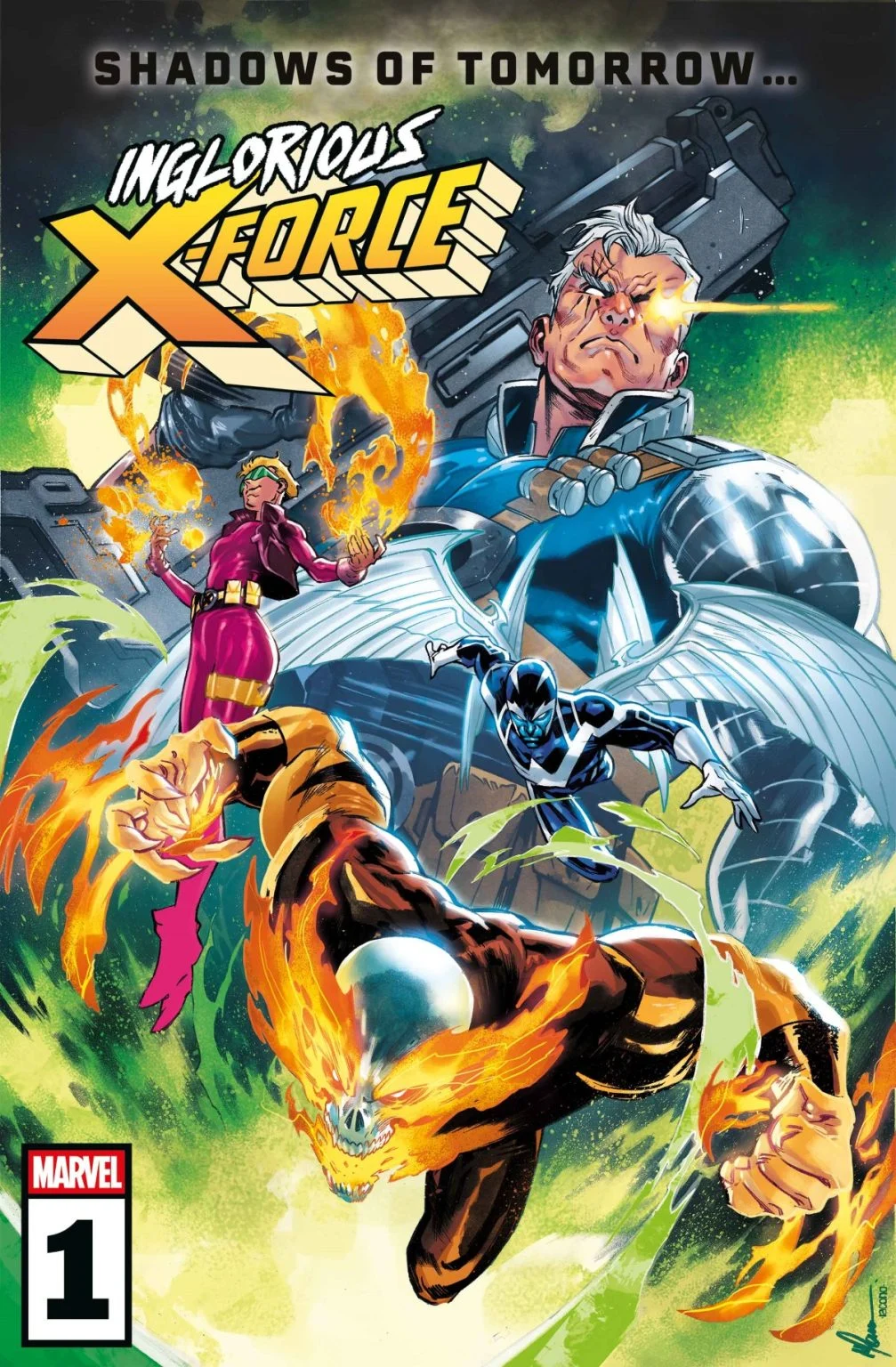Couverture de Inglorious X-Force par Francesco Manna (Marvel Comics, 2026)
