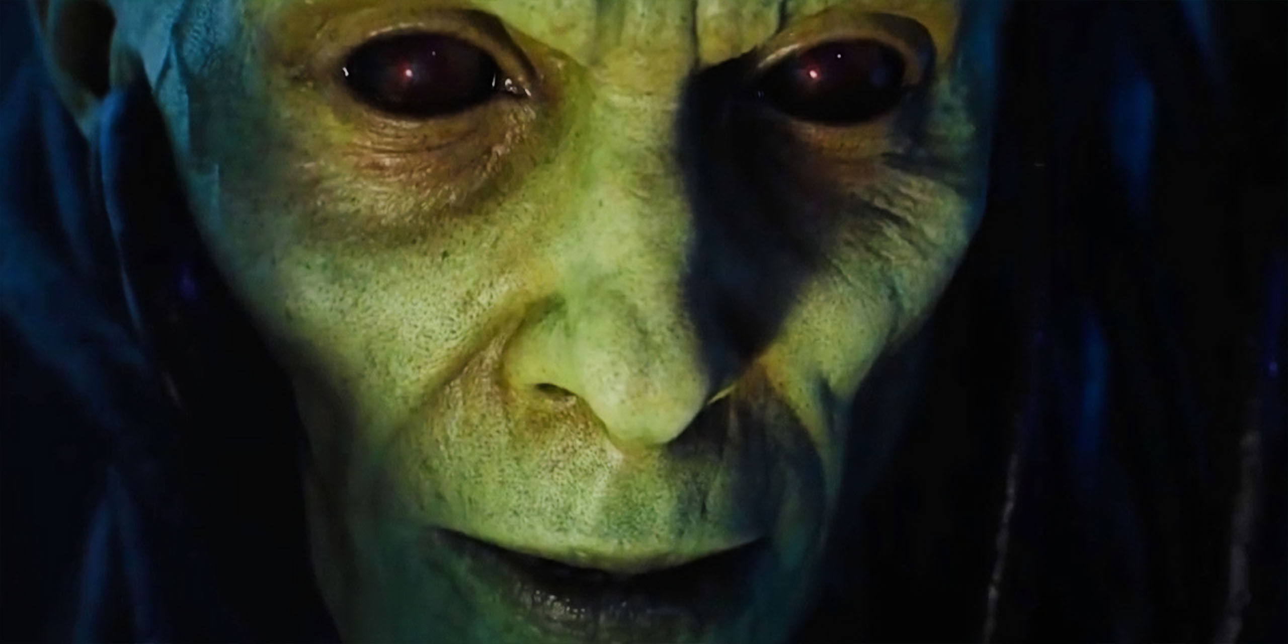 Le terrifiant Brainiac (Blake Ritson) dans la série Krypton de SyFy.