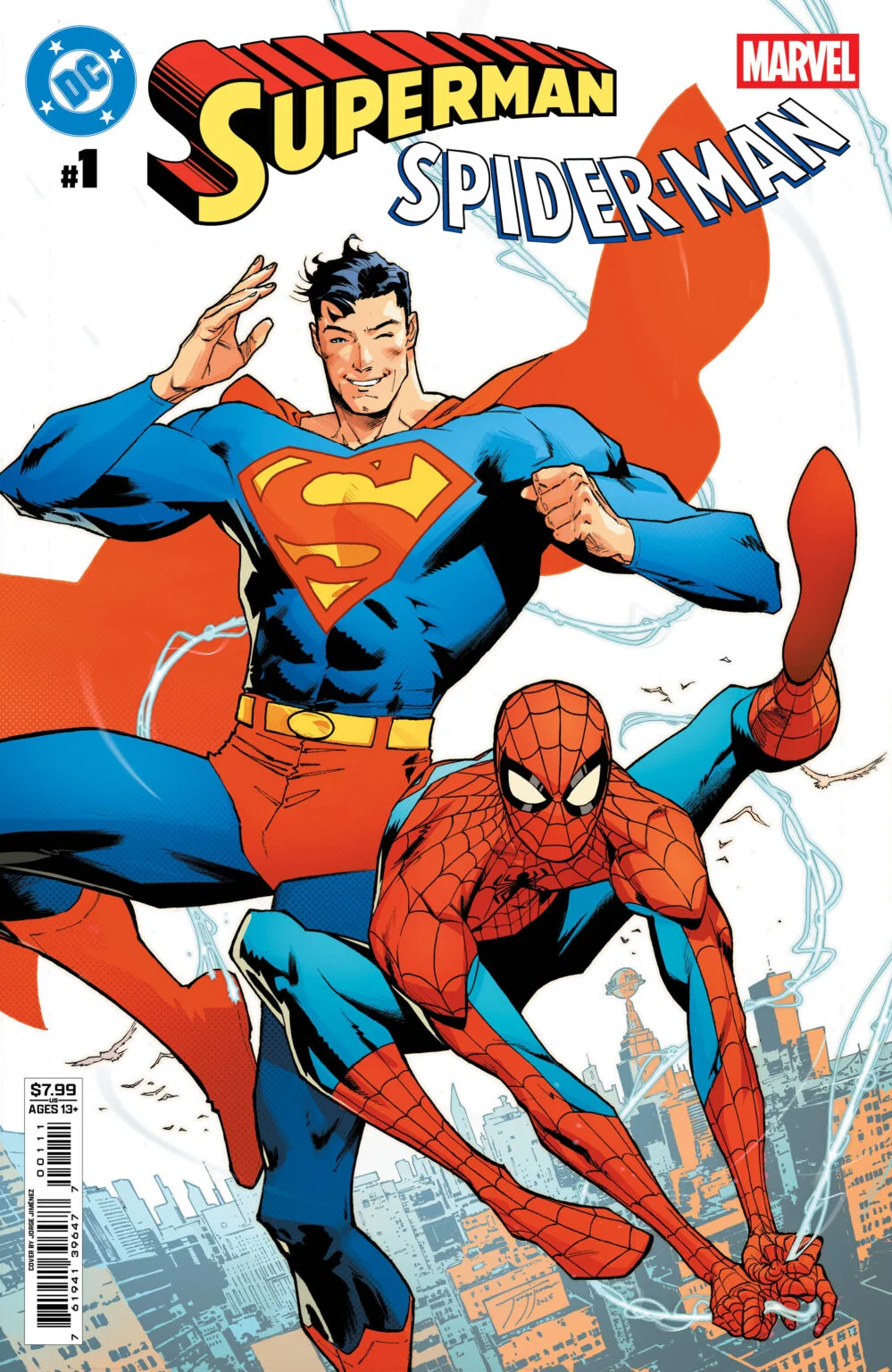 Couverture Superman Batman 1 Jorge Jimenez