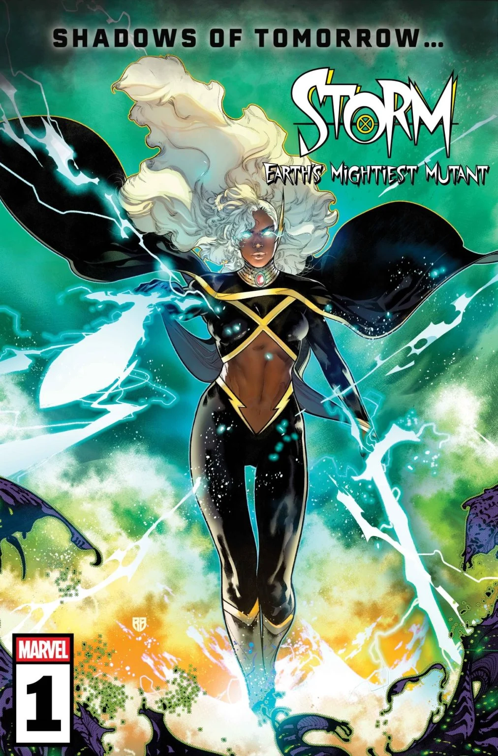Couverture de Storm: Earth’s Mightiest Mutant #1 par R.B. Silva (Marvel comics, 2026).