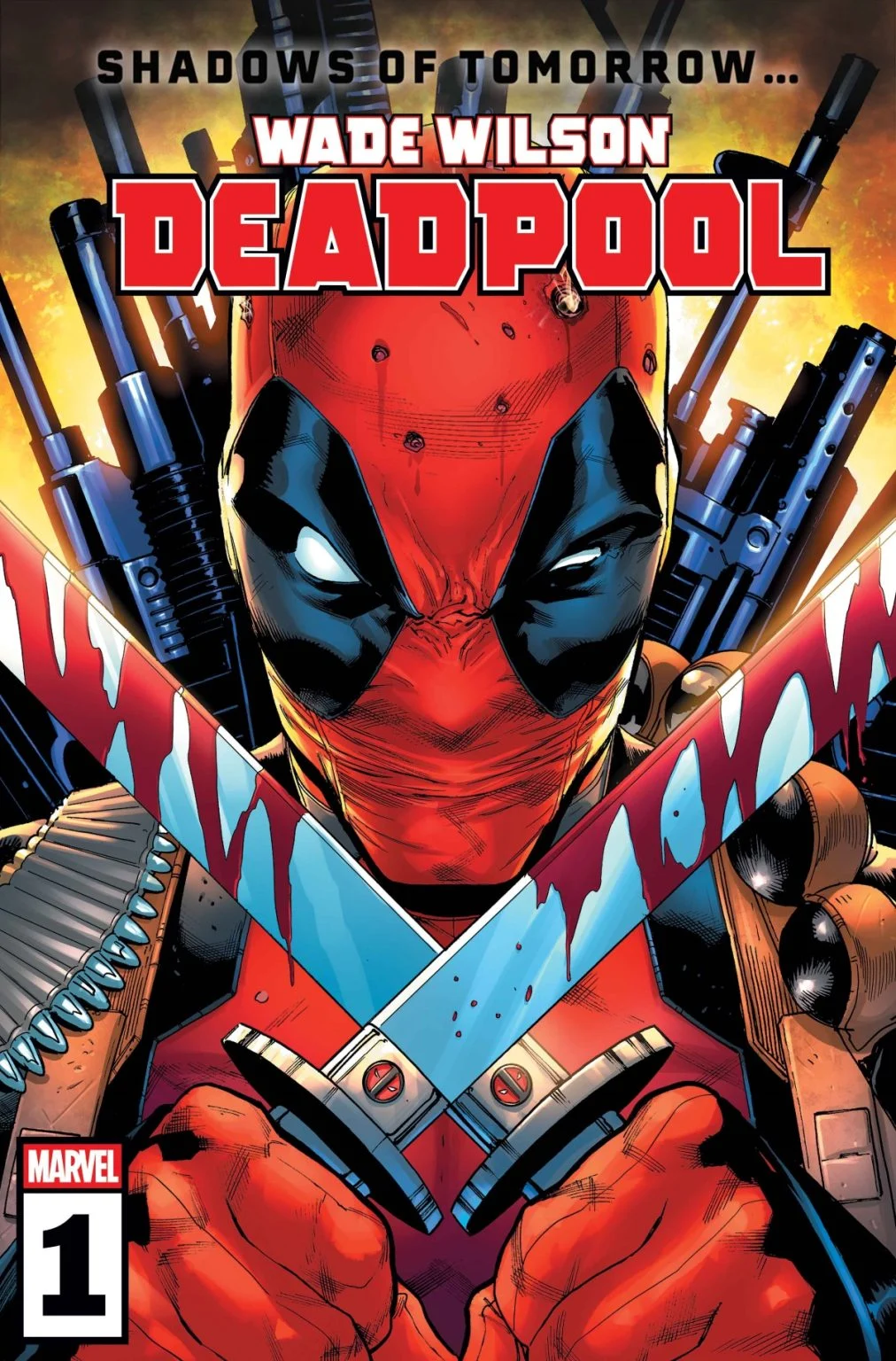Couverture de Wade Wilson: Deadpool #1 par Geoff Shaw (Marvel Comics, 2026)