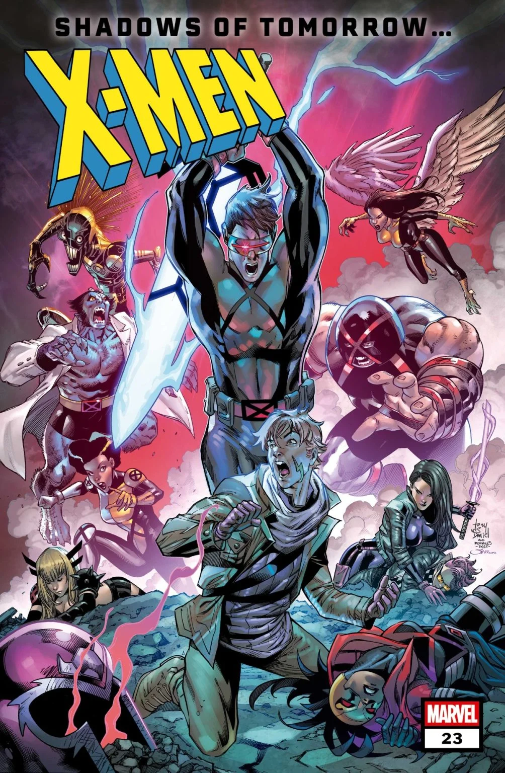 Couverture de X-Men #23 par Tony Daniel (Marvel Comics, 2026)
