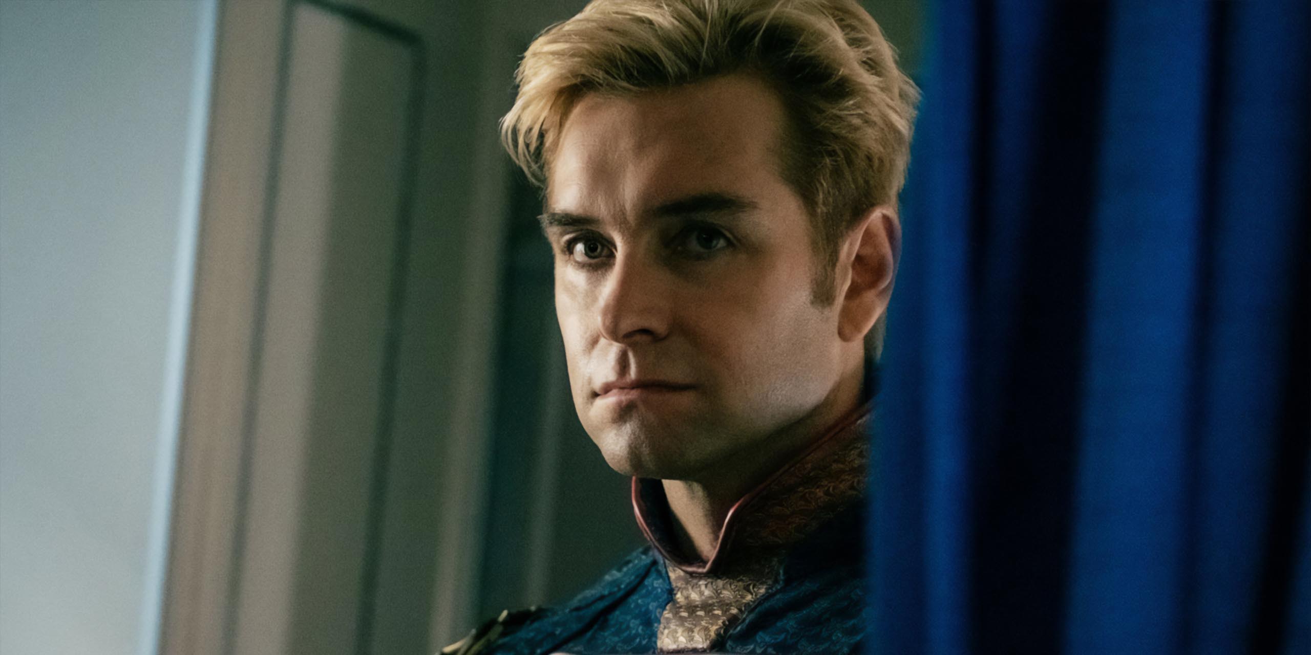 Anthony Starr dans le rôle de Homelander dans la saison finale de The Boys.