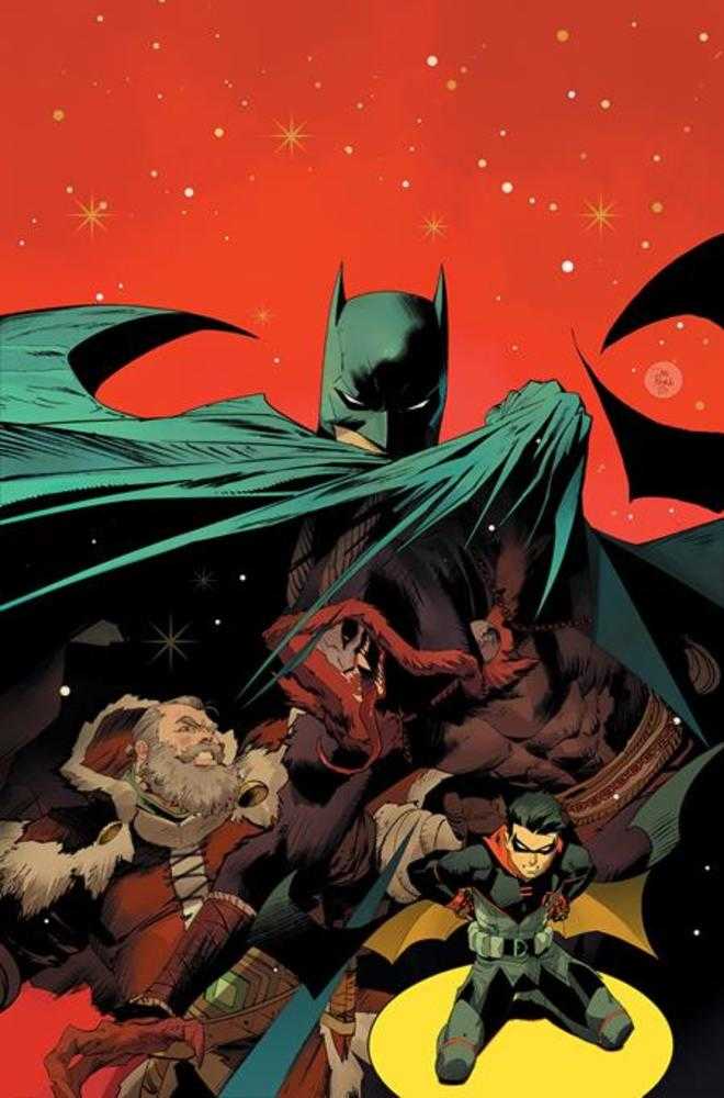 Couverture de Batman/Santa Claus: Silent Knight #1 par Dan Mora.