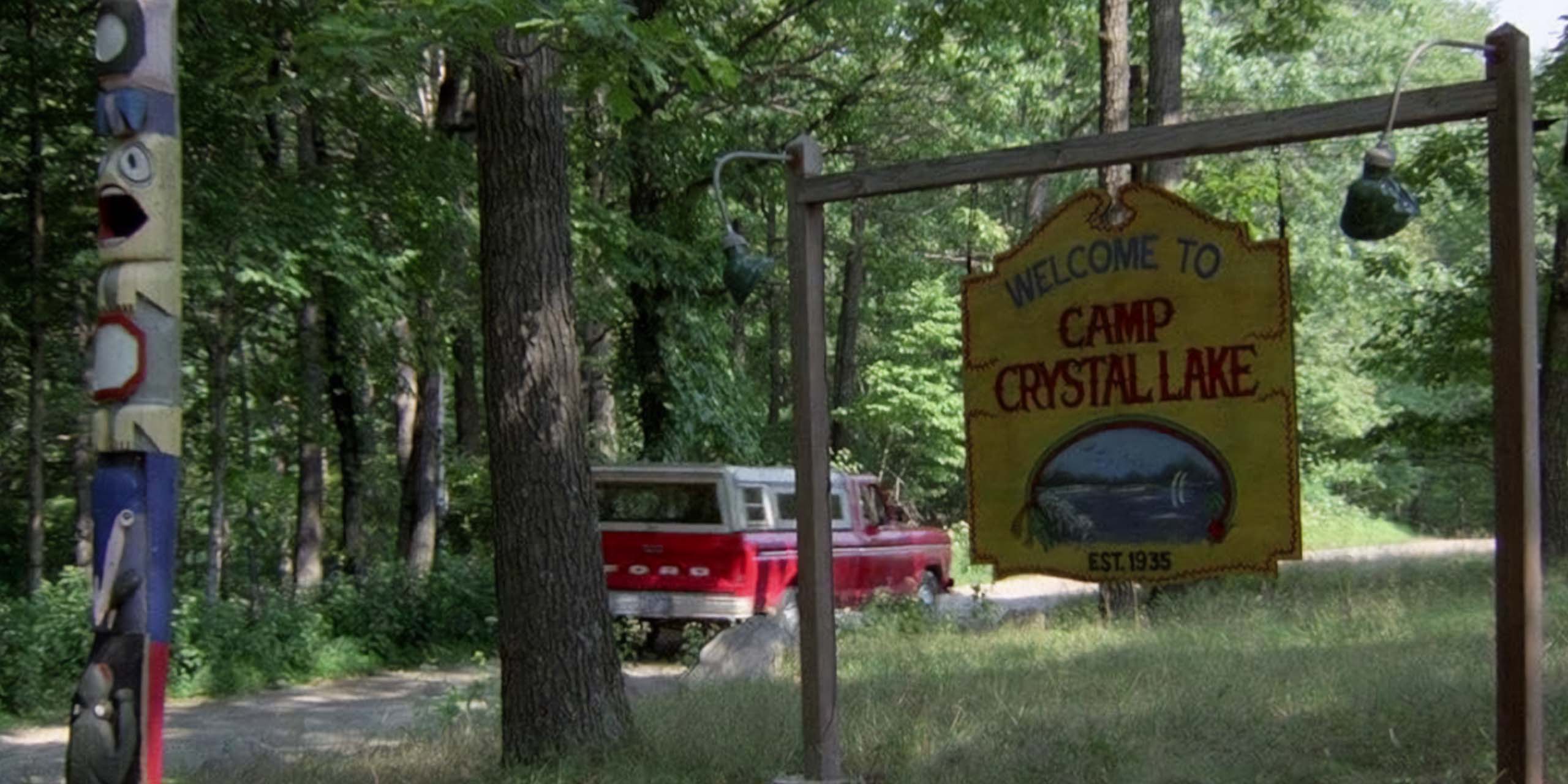Le camp de Crystal Lake dans Vendredi 13.