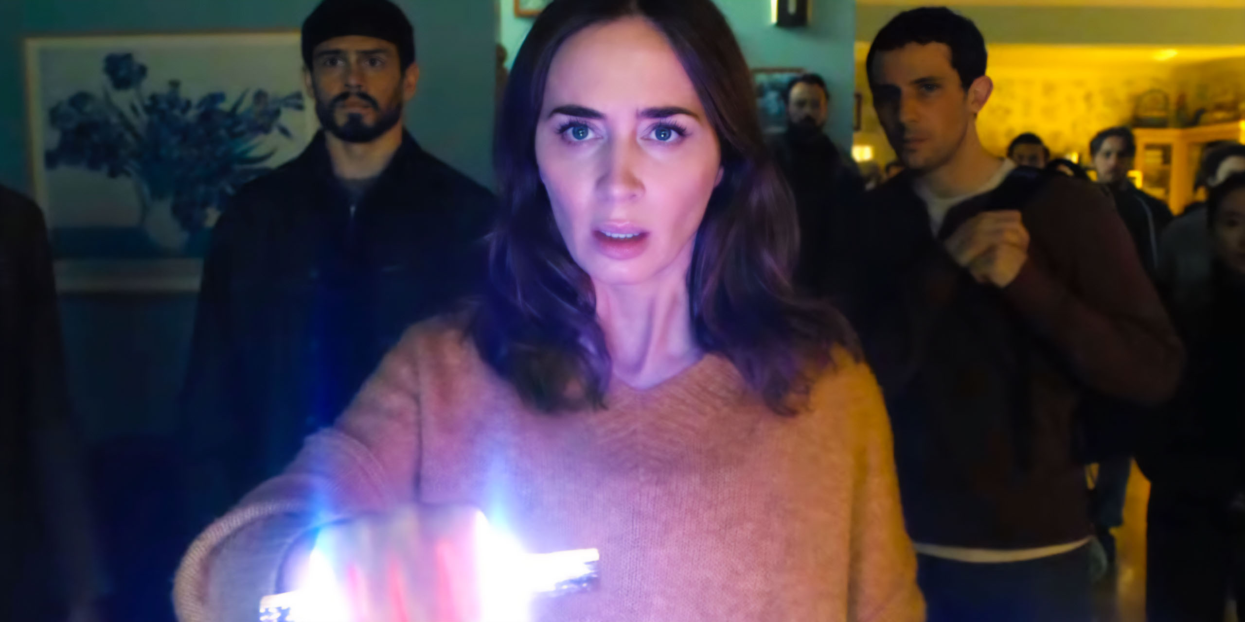 Emily Blunt et Josh O'Connor dans Disclosure Day de Steven Spielberg