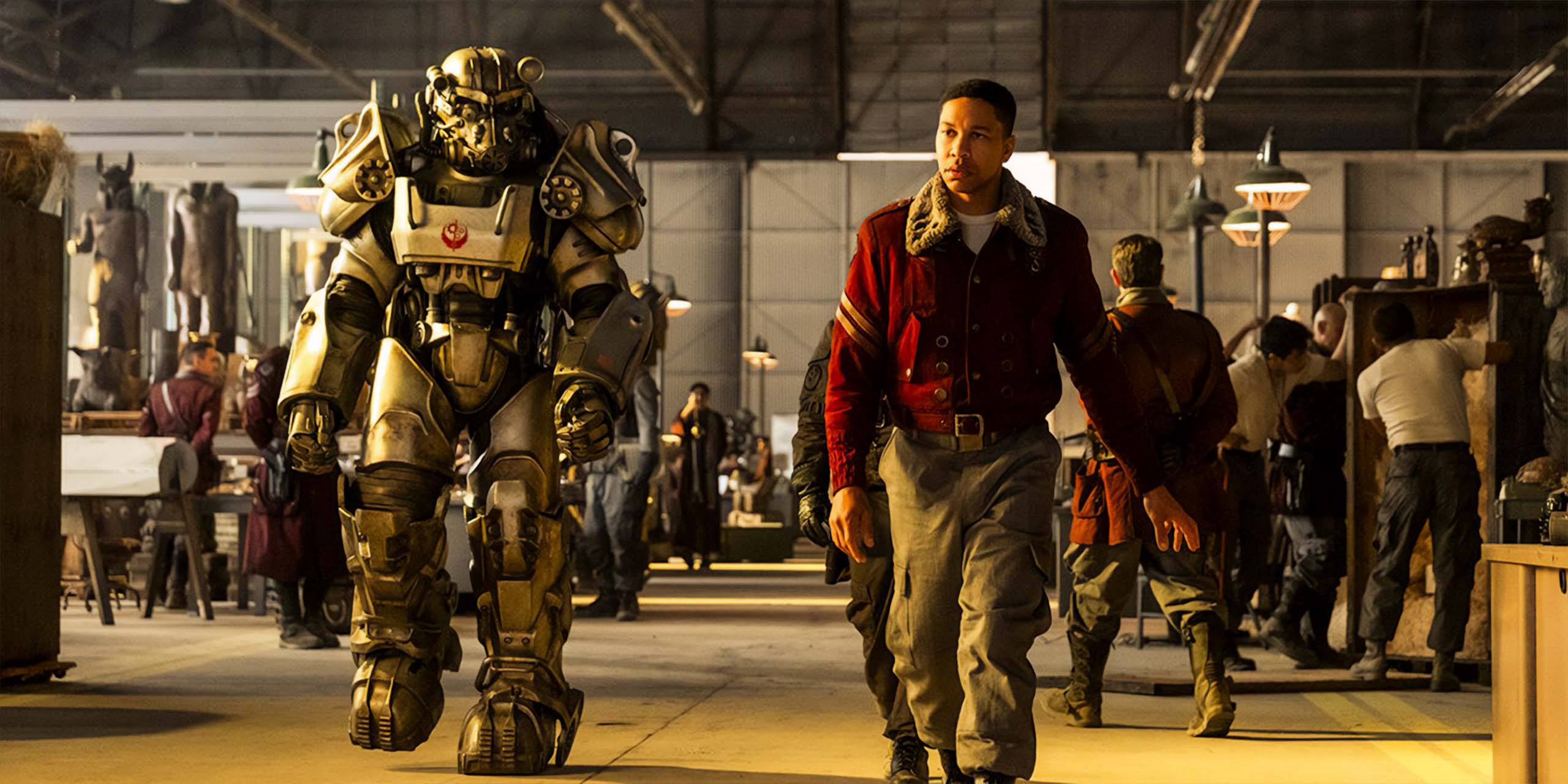 Aaron Moten dans le rôle de Maximus dans la saison 2 de Fallout