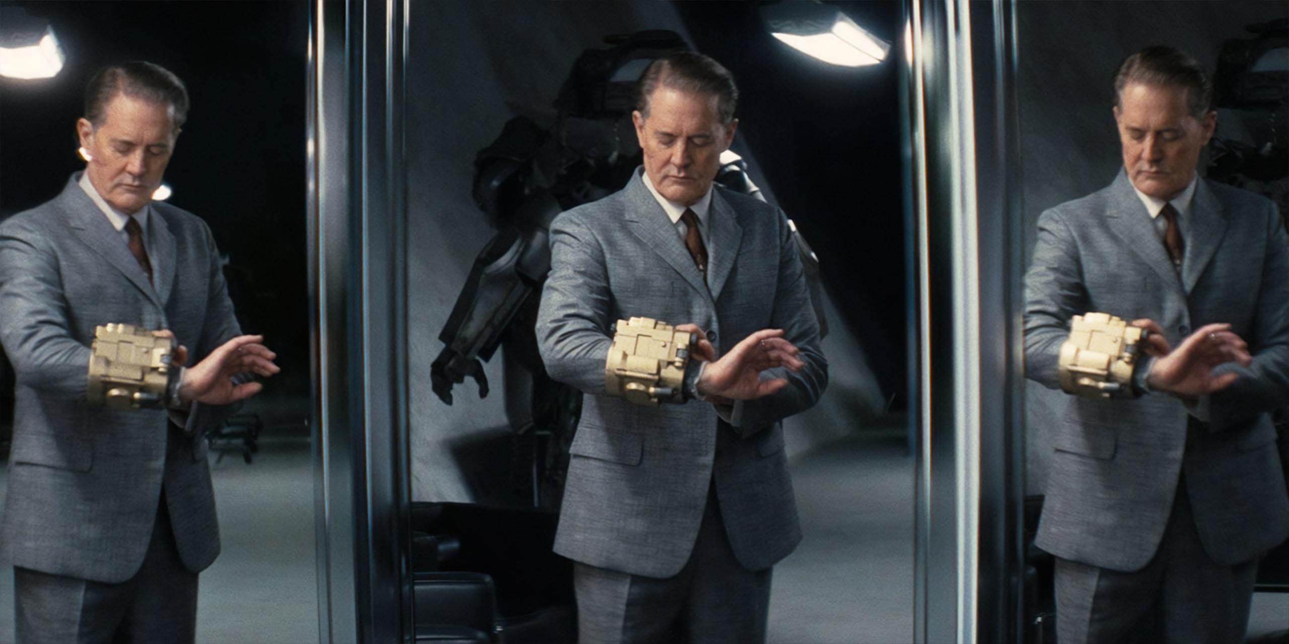 Kyle MacLachlan dans le rôle de Hank dans la saison 2 de Fallout