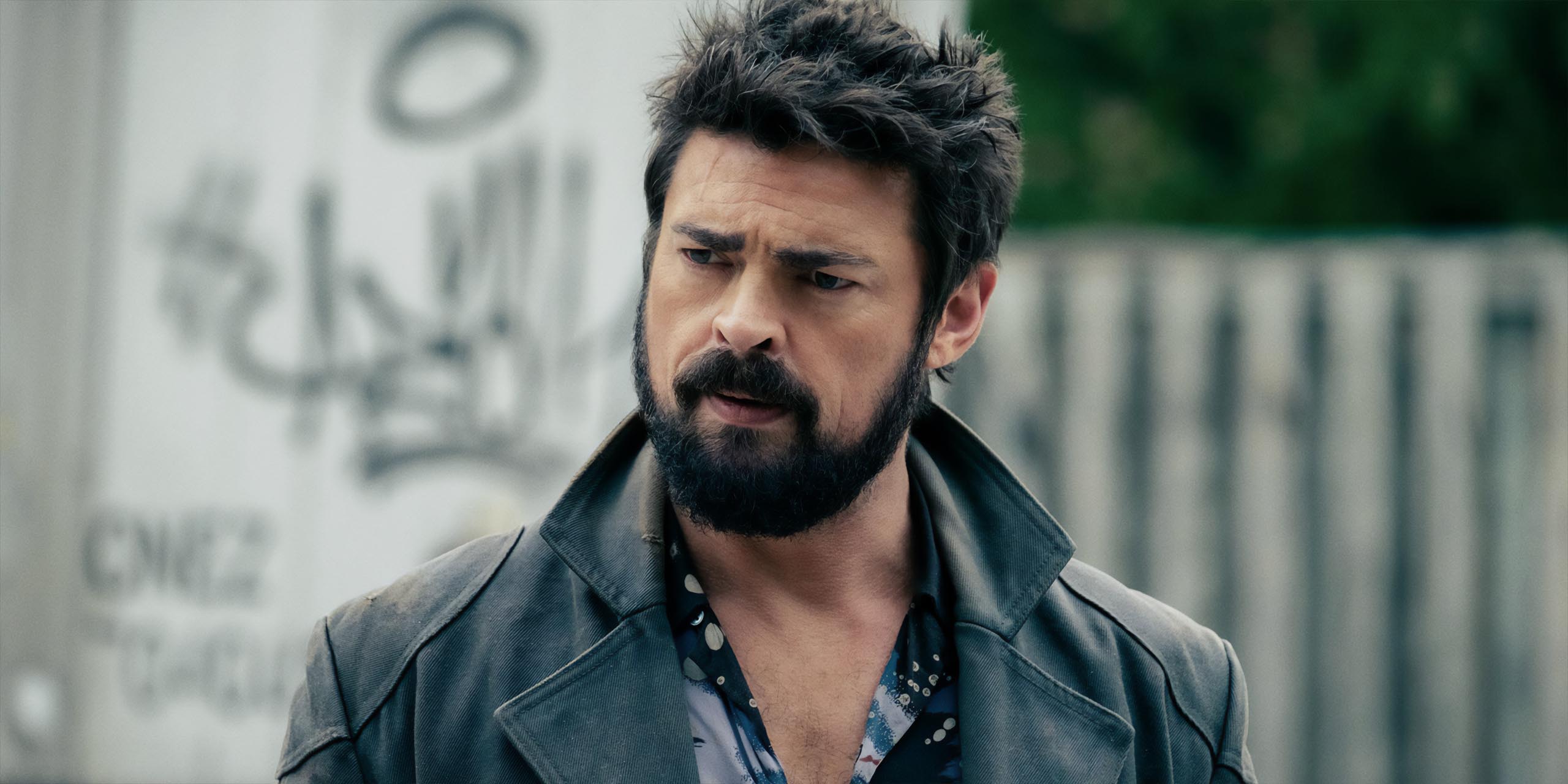 Karl Urban dans le rôle de Billy Butcher dans The Boys