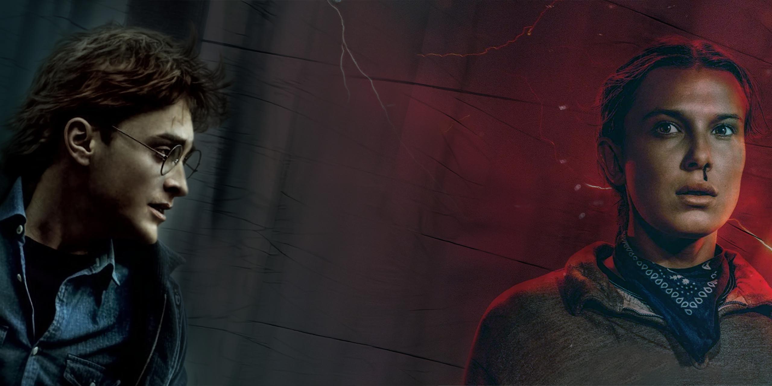 Harry Potter et Onze de Stranger Things sur les visuels de Netflix - Warner Bros.