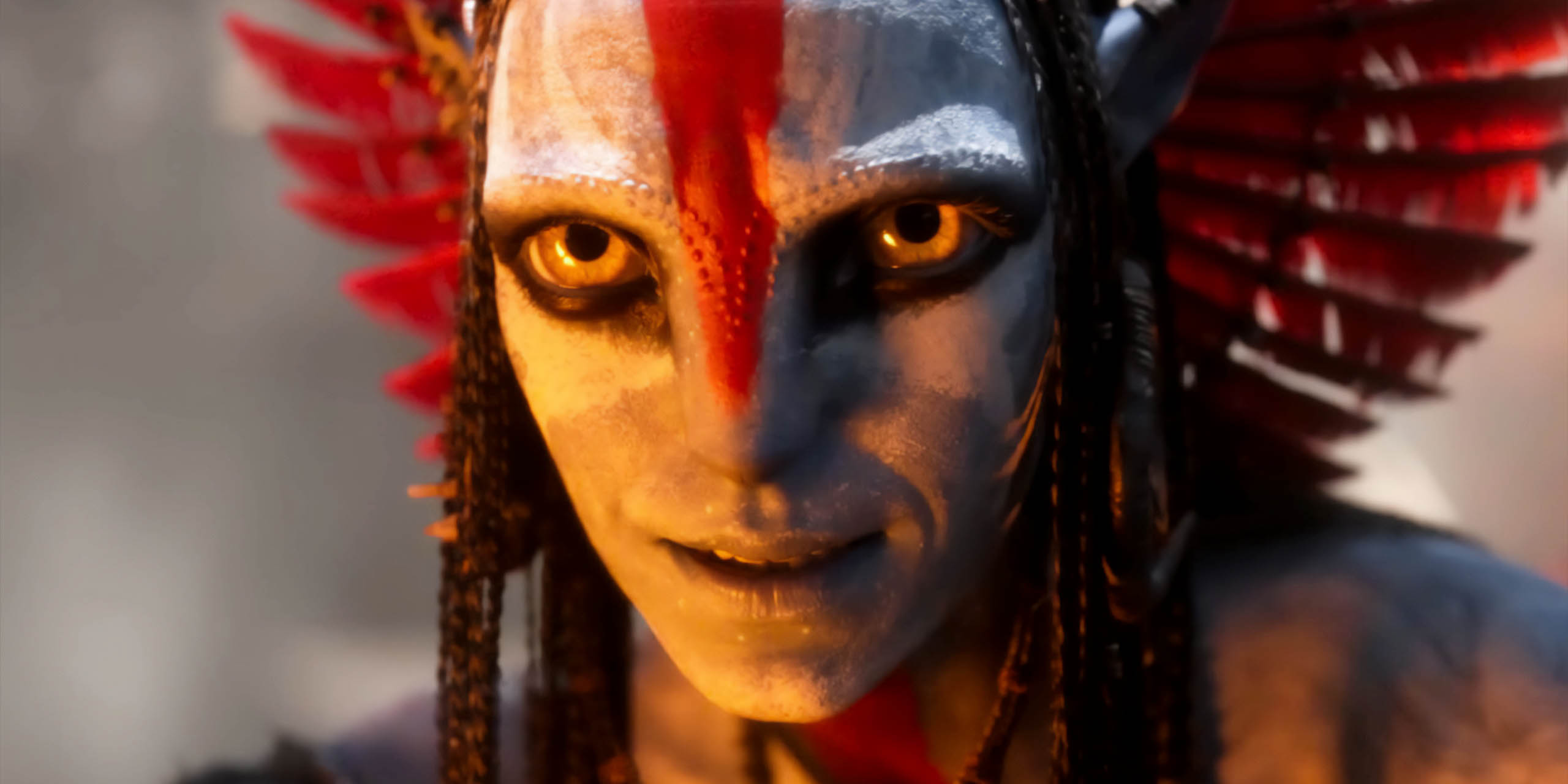 Varang (Oona Chaplin) dans Avatar : de Feu et de Cendres.