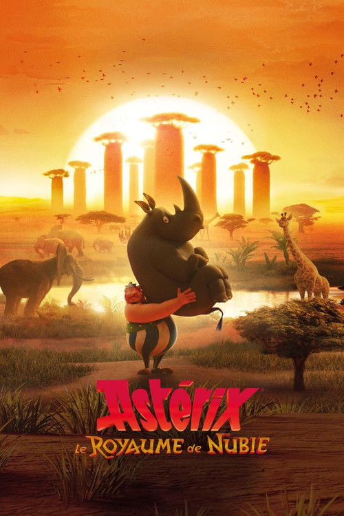 affiche Astérix : Le Royaume de Nubie