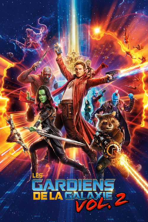 Affiche Les Gardiens de la Galaxie vol. 2