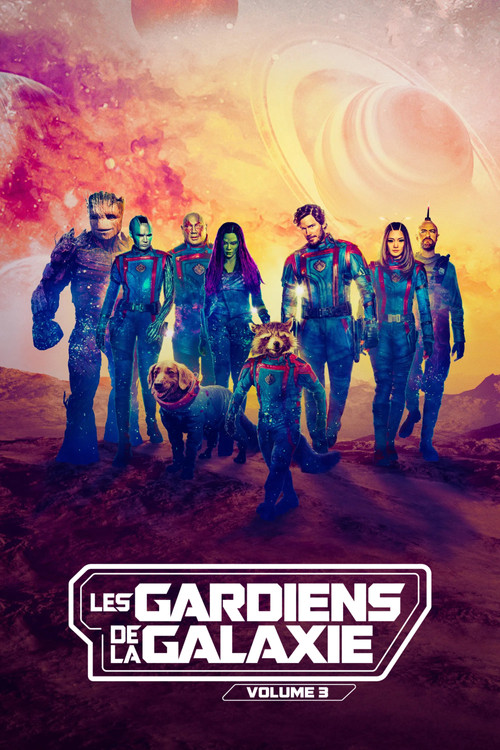 Affiche Les Gardiens de la Galaxie Vol. 3
