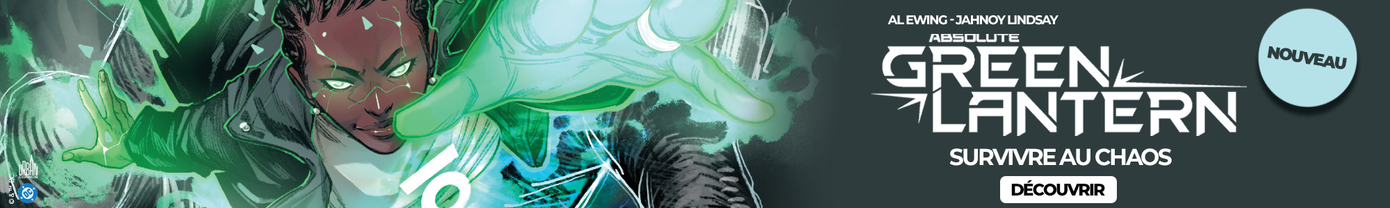 Absolute Green Lantern Tome 1 (13/02/2026) : avec DC Absolute, les mondes corrompus de DC, oubliez tout ce que vous croyez savoir !
