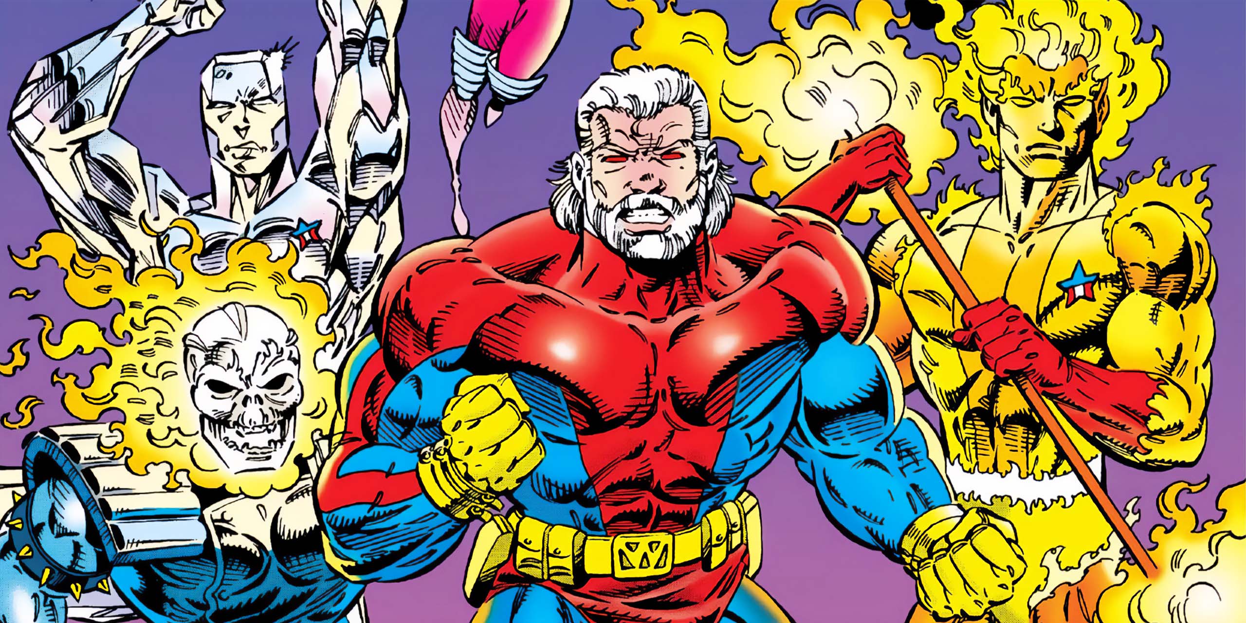 GALACTIC GUARDIANS (1994) #1 Cover by Kevin West