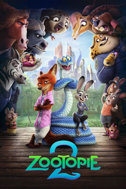 affiche Zootopie 2