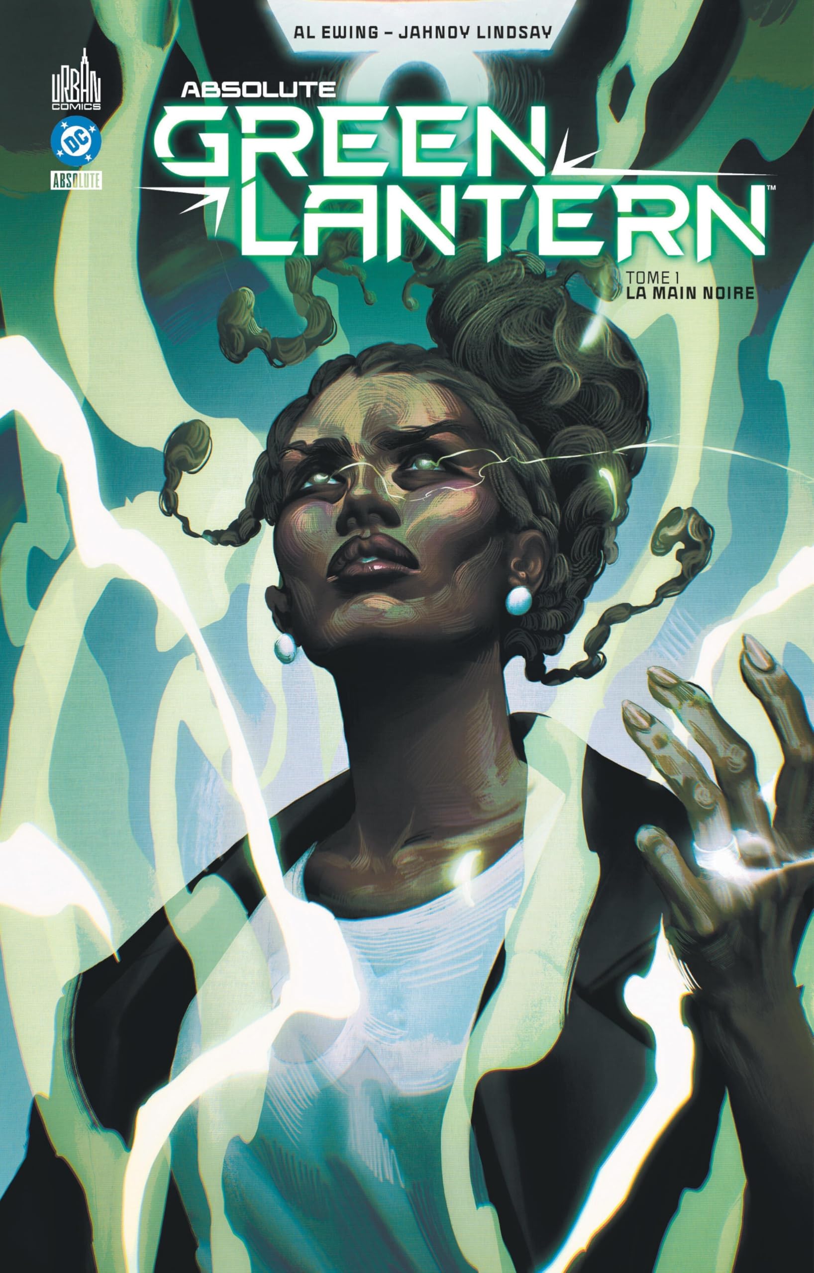 Couverture du tome 1 d'Absolute Green Lantern chez Urban Comics.