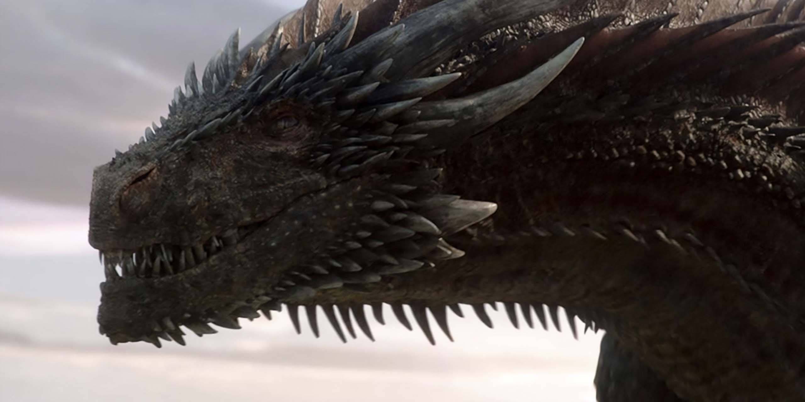 L'immense Drogon, le dragon de Daenerys dans Game of Thrones.