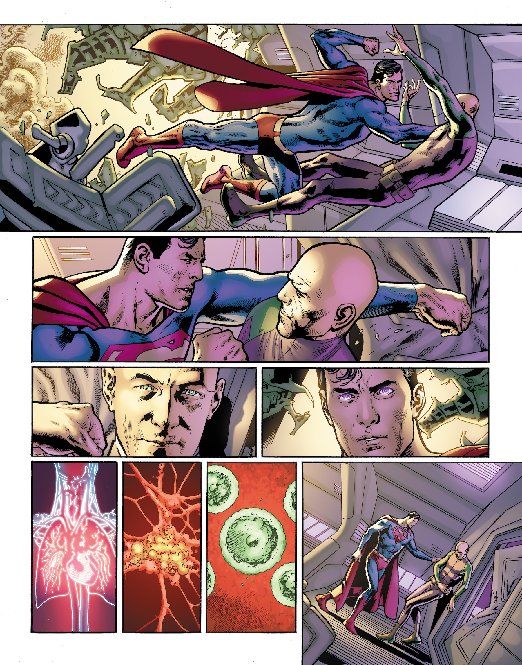 Bryan Hitch Superman Les derniers jours de Lex Luthor