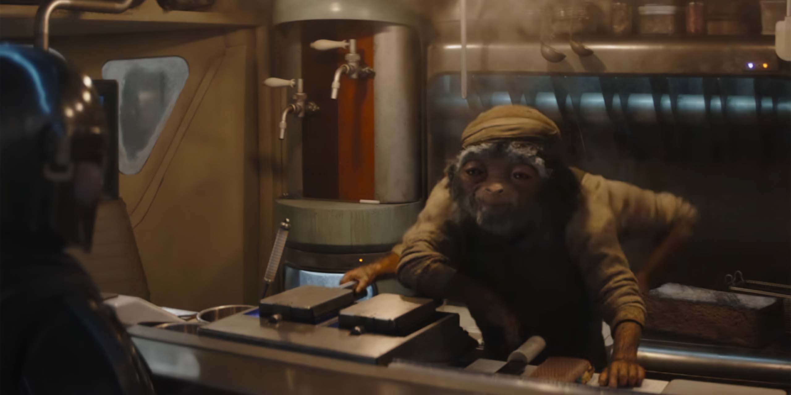 Martin Scorsese dans le rôle de l'Aredennian dans la bande-annonce de The Mandalorian and Grogu.