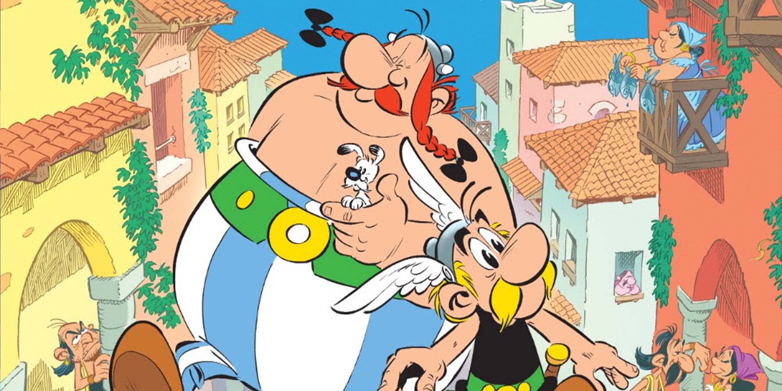 Couverture de la bande dessinée Astérix en Lusitanie, numéro 1 des ventes 2025.