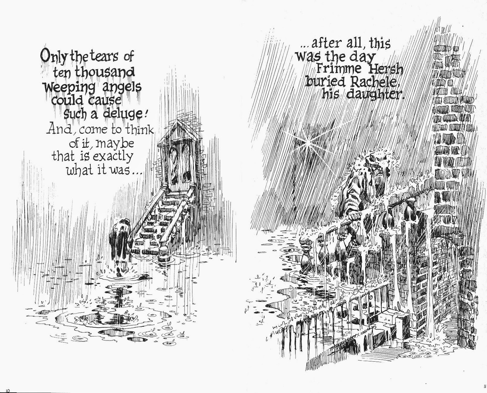 Extrait de Un Contrat avec Dieu, de Will Eisner.