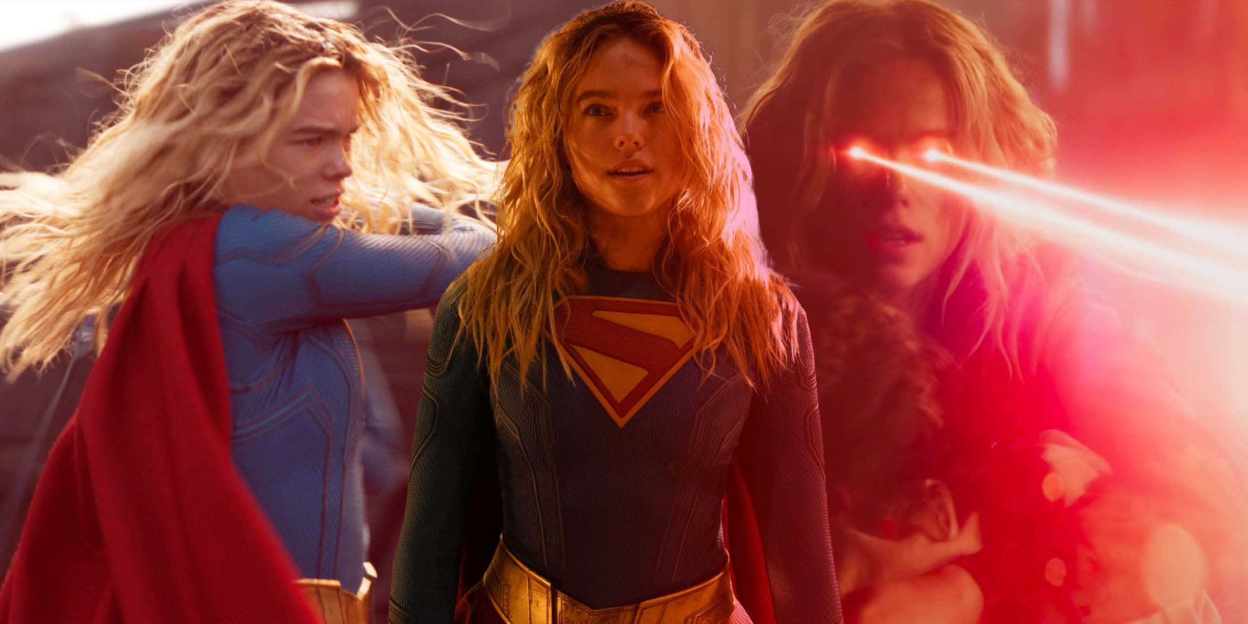 Milly Alcock dans le rôle de Kara Zor-El, alias Supergirl.
