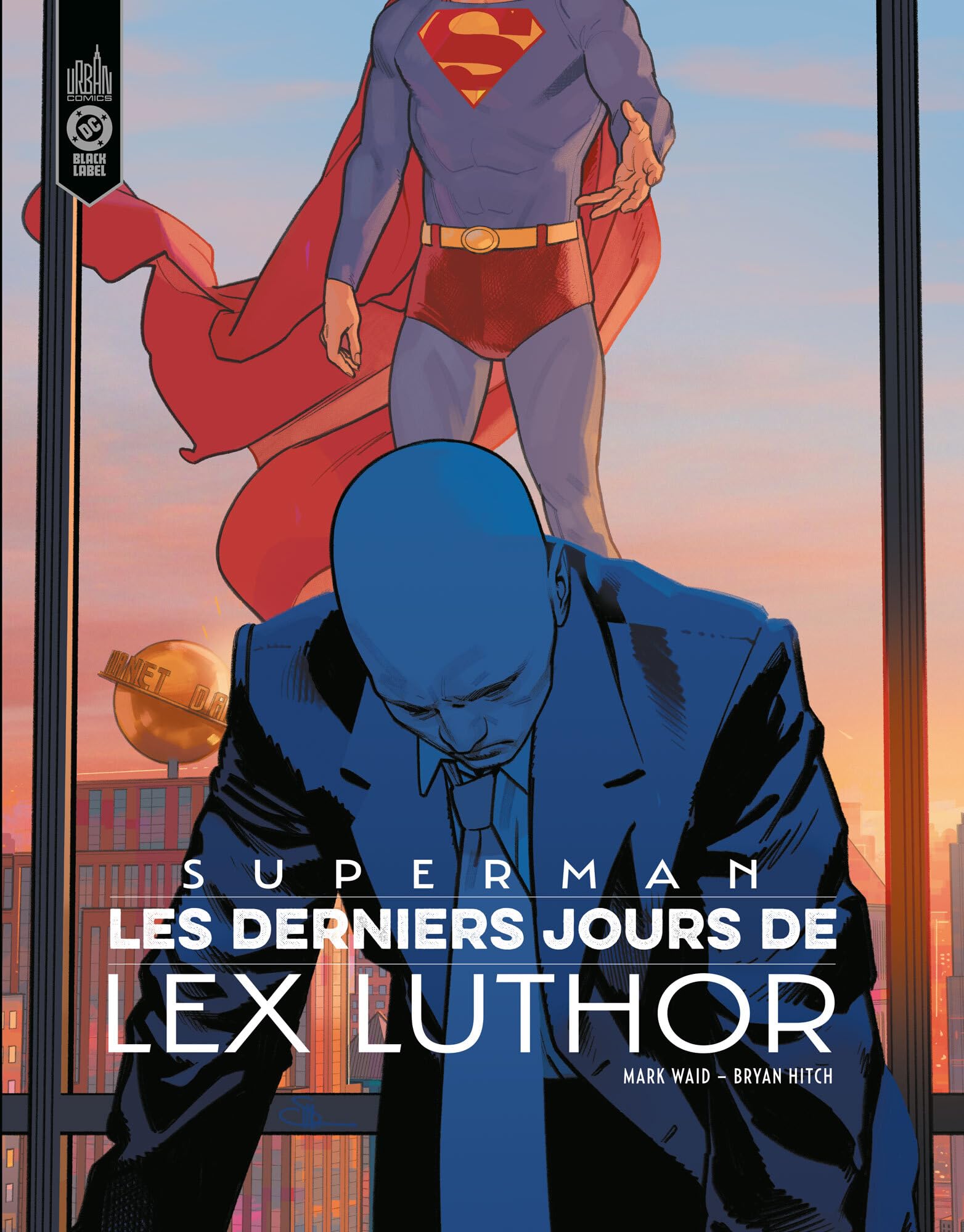 Couverture de Superman - Les derniers jours de Lex Luthor, chez Urban Comics.