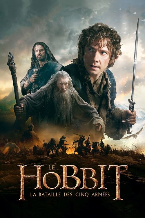 affiche Le Hobbit : La Bataille des cinq armées