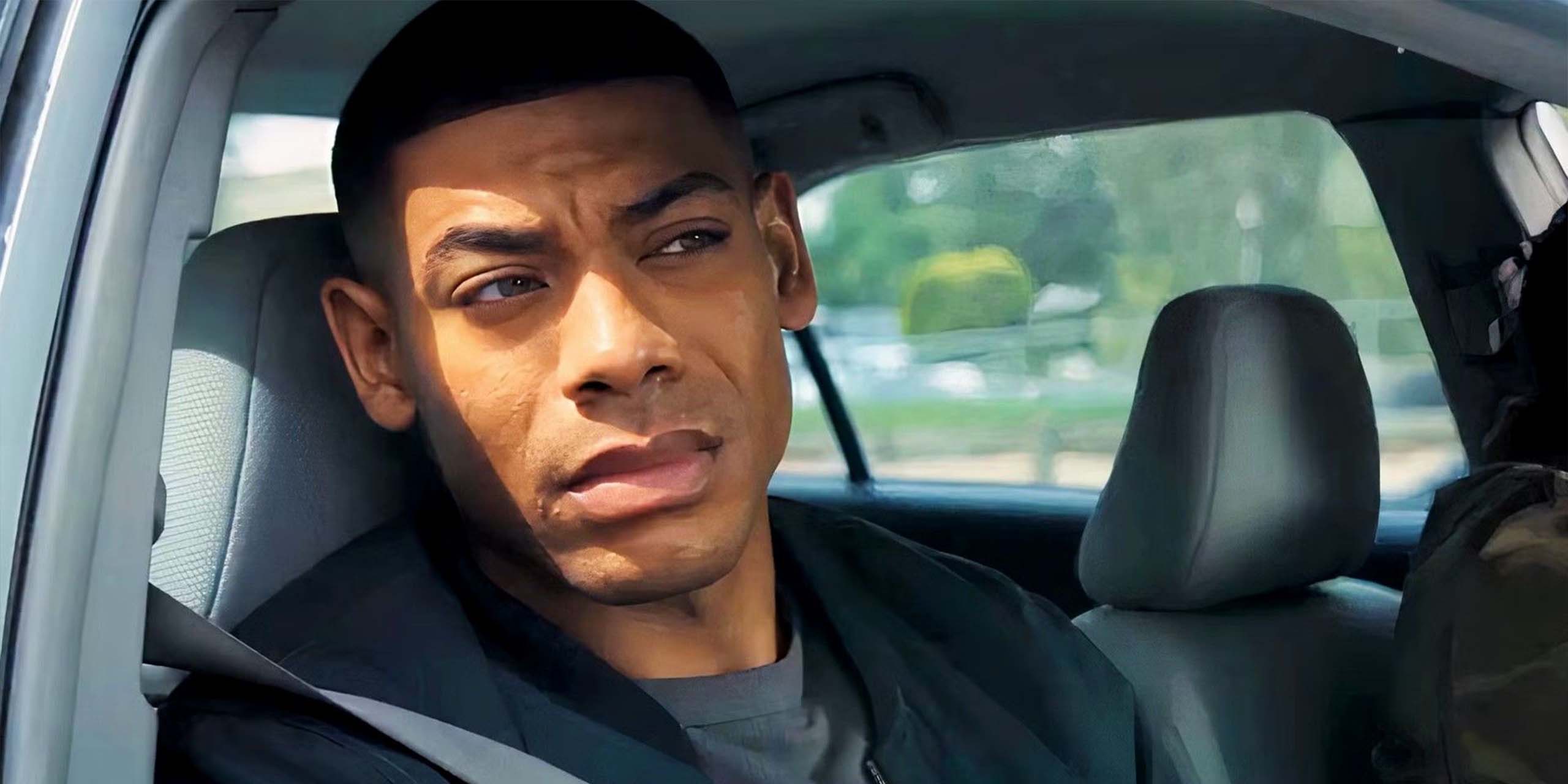 Aaron Pierre dans le rôle de John Stewart dans la série Lantern.