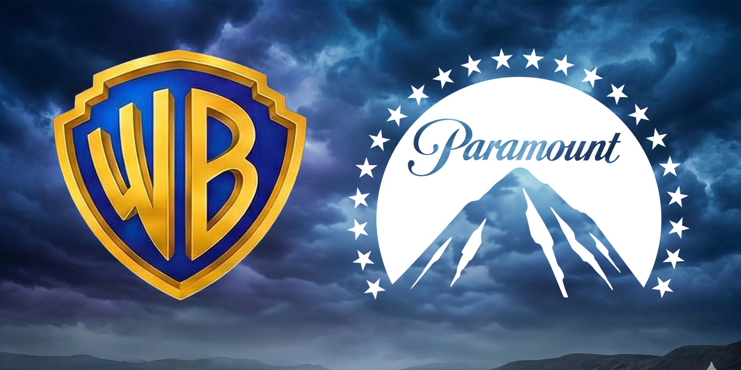 Les logos Warner Bros et Paramount.