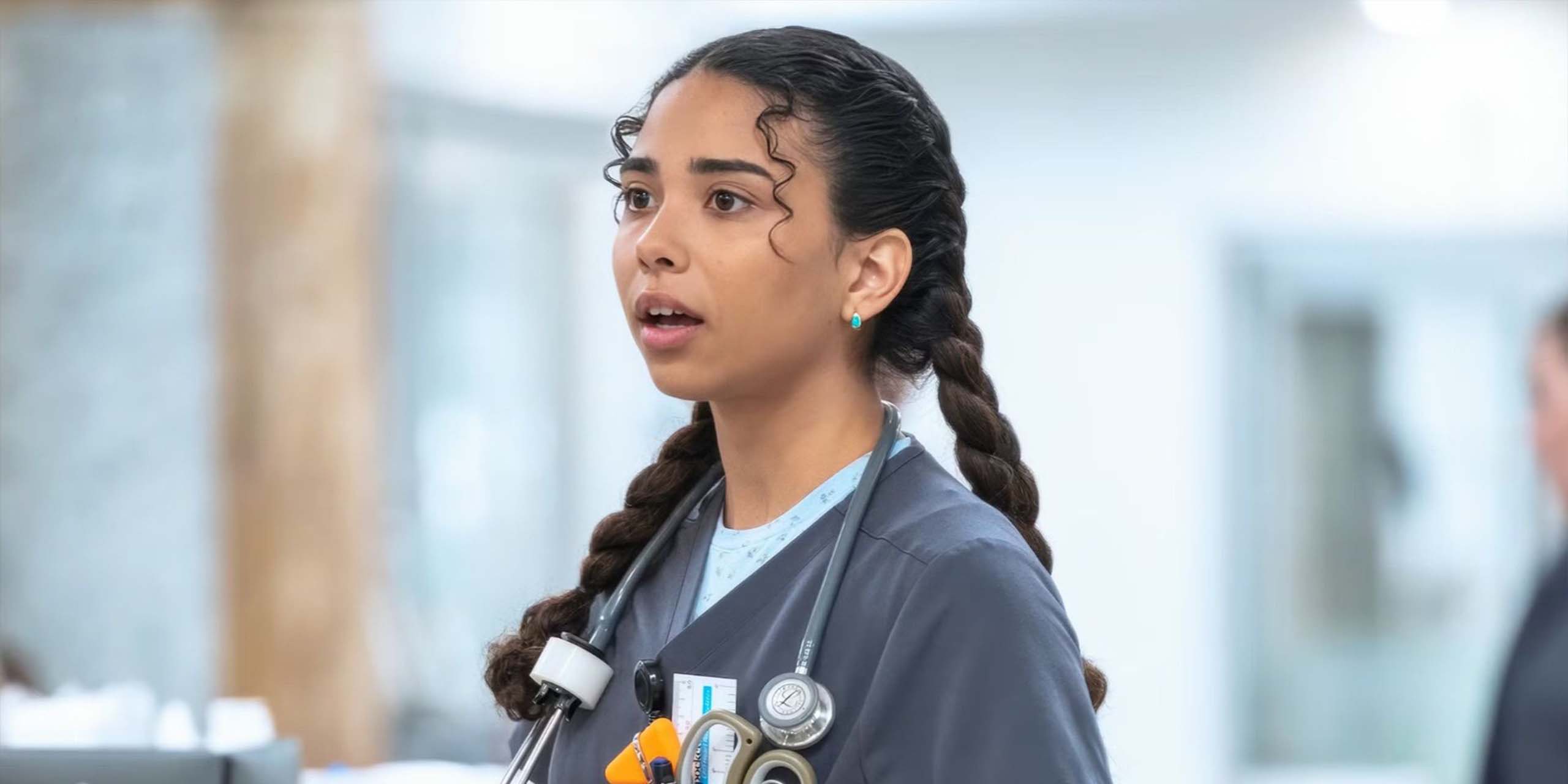Emma Nolan dans la saison 2 de The Pitt.