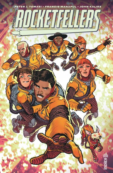 Couverture de The Rocketfellers, tome 1, chez Urban Comics.