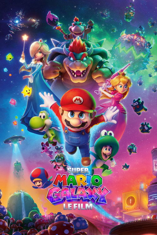 affiche Super Mario Galaxy, le film